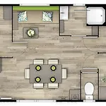 Mobil 3 Avec Terrasse - 7 Personnes - Api-1-52-519 Kemping *